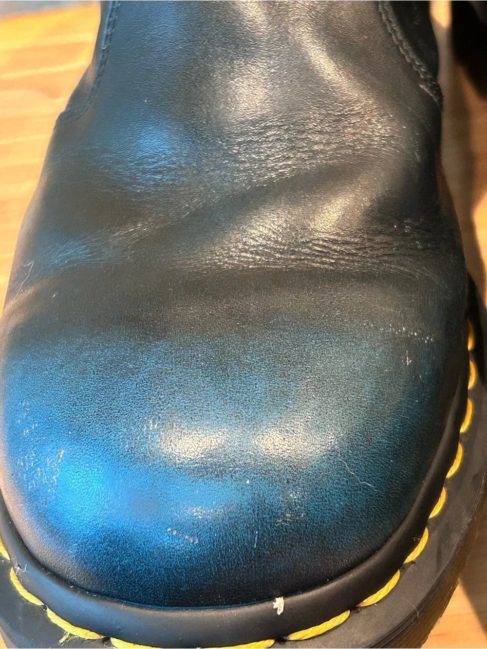 Dr. Martens 2976 Chelsea Boots Men’s 12 Blue-to-Black Gradient
